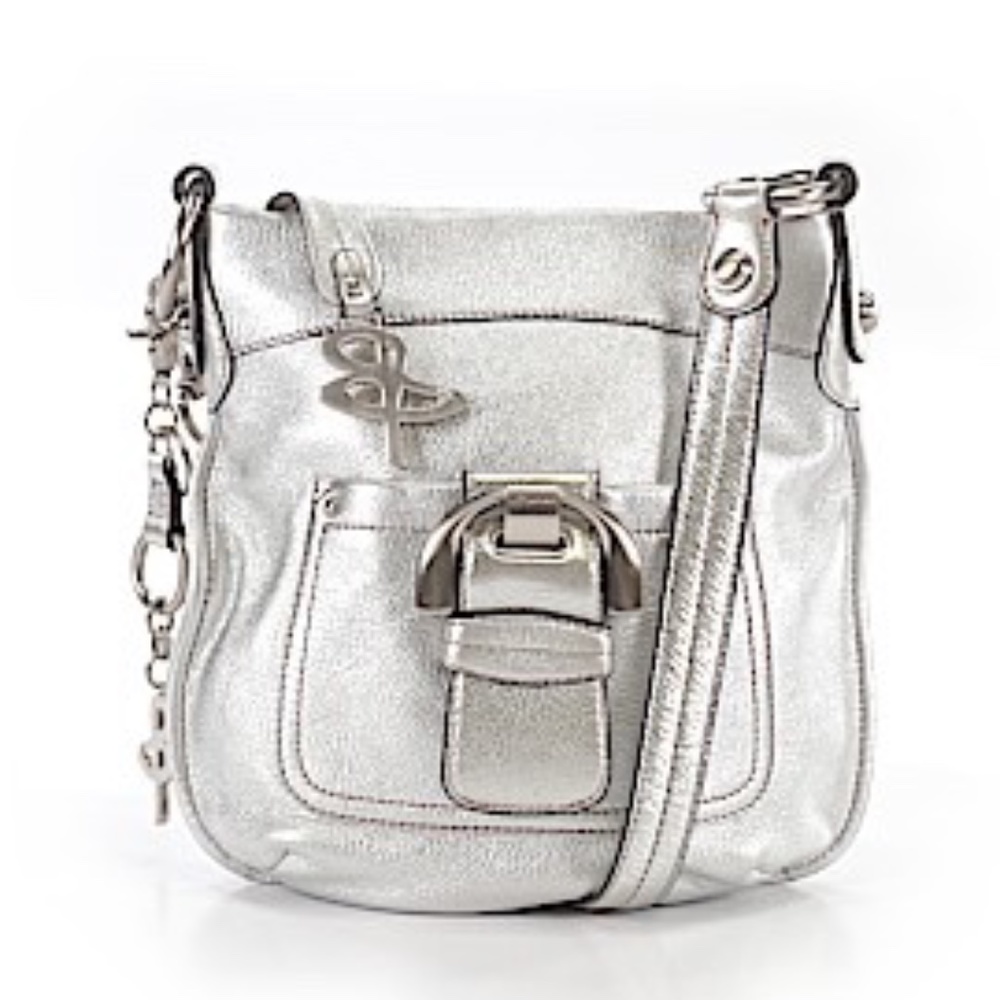 B. Makowsky silver crossbody bag